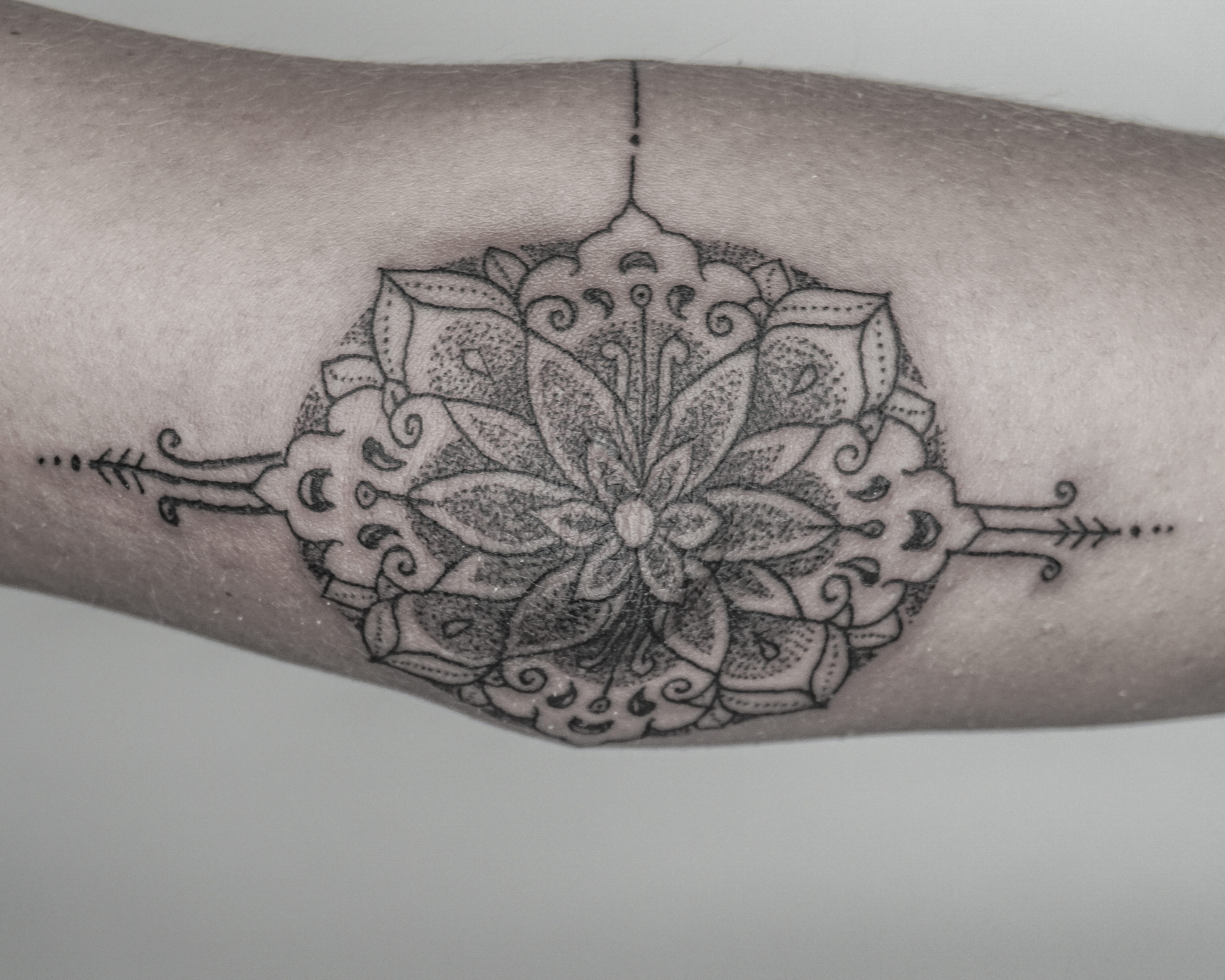 Mandala Tattoo in Ubud